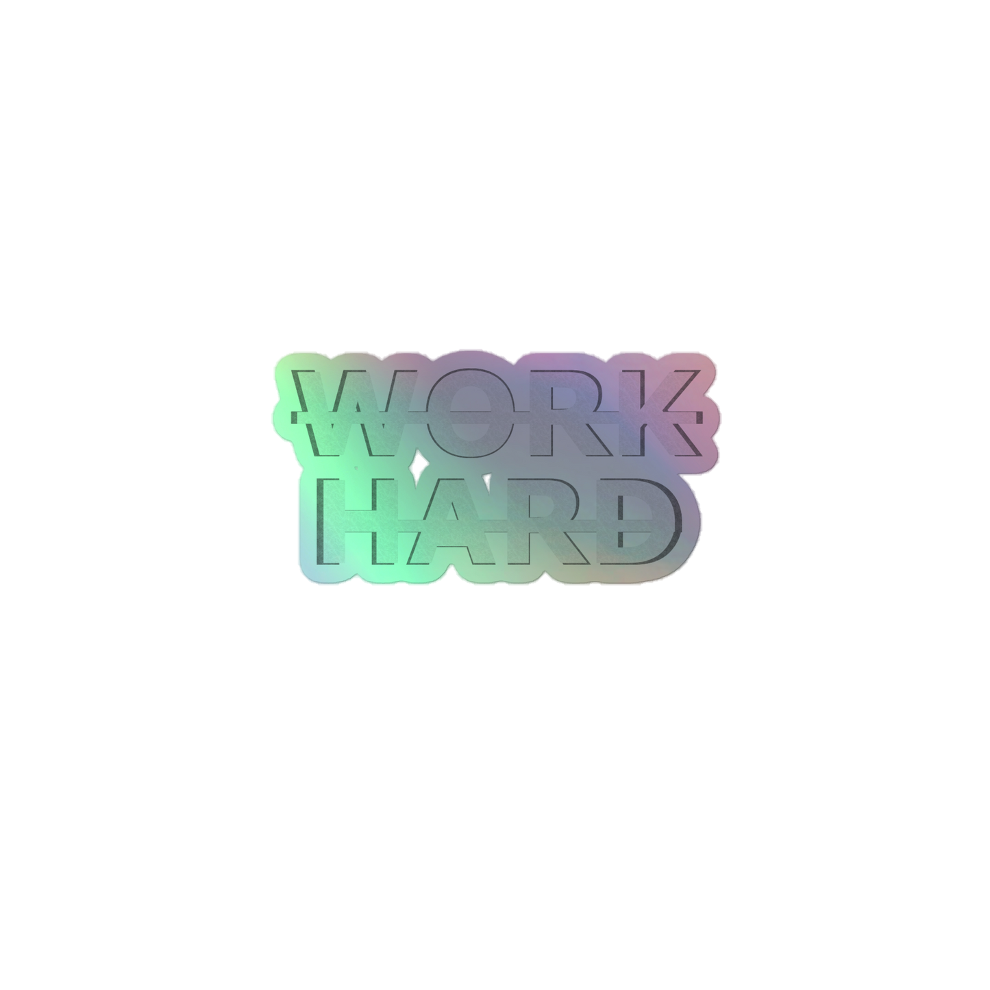 WORKHARD Holographic stickers