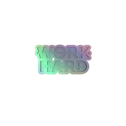 WORKHARD Holographic stickers