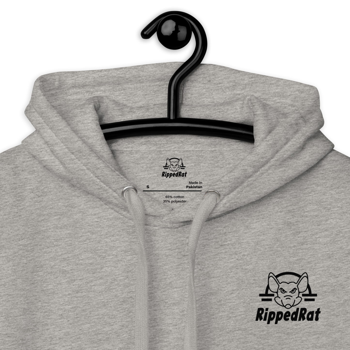 WORKHARD RippedRat Hoodie (Back Print)