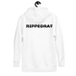 RippedRat Strike Through Unisex Hoodie (Back Print)