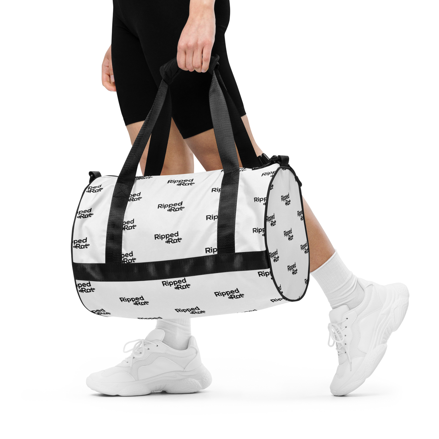 RippedRat Duffle Bag (White)