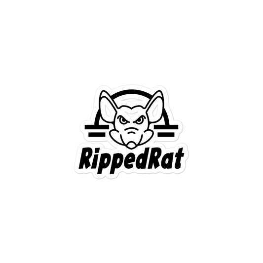 RippedRat Bubble-free sticker