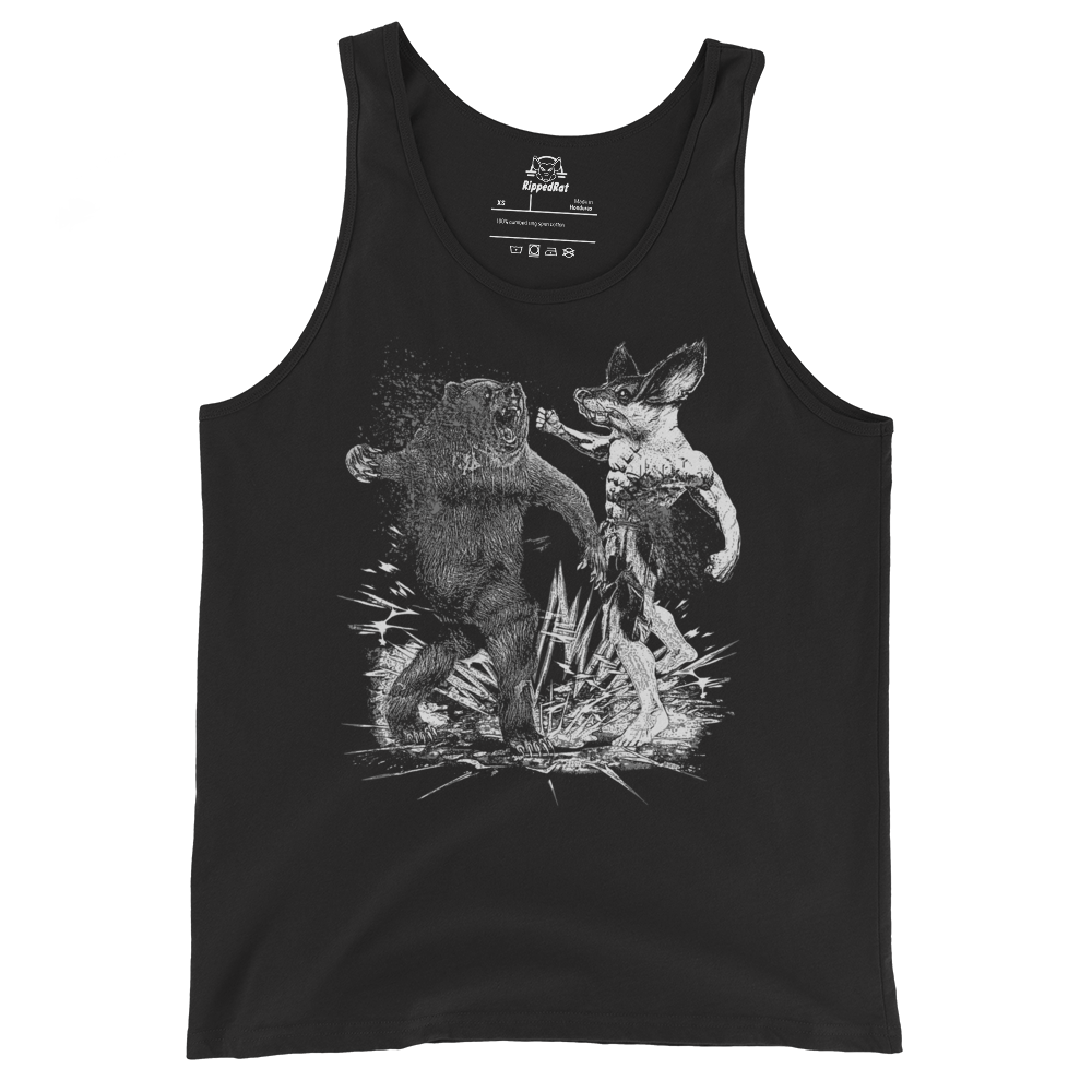 Bear Fighter Unisex Tank Top