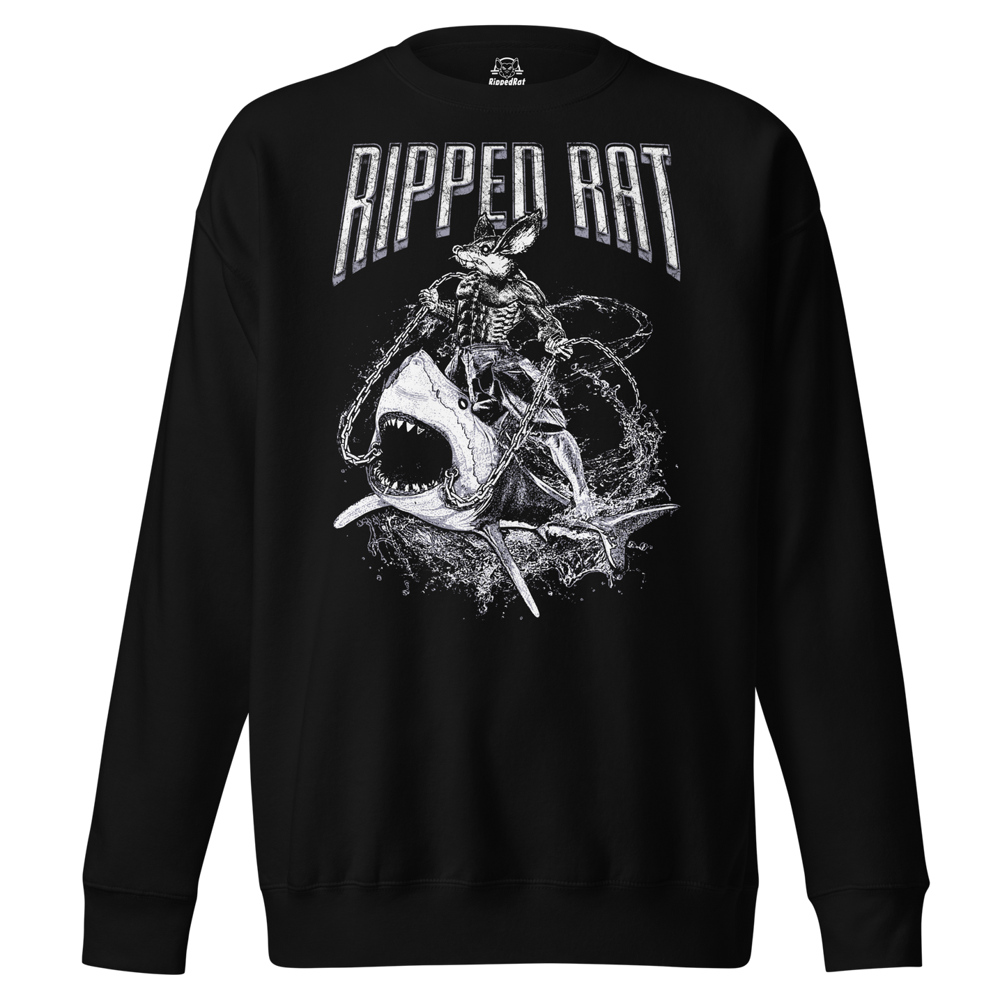 Shark Rider Unisex Premium Sweatshirt